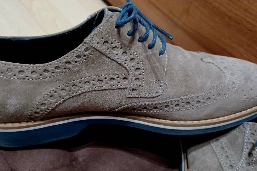 Neuwertige Velourleder  Schuhe - Bild 3