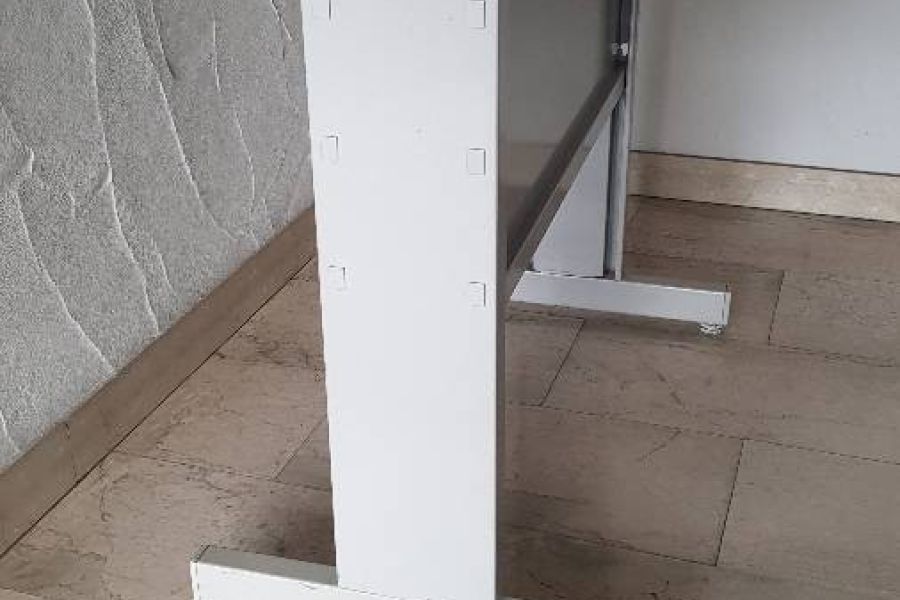 moderner kleiner SCHREIBTISCH METALL für BÜRO Tisch für Kinder stabil - Bild 3