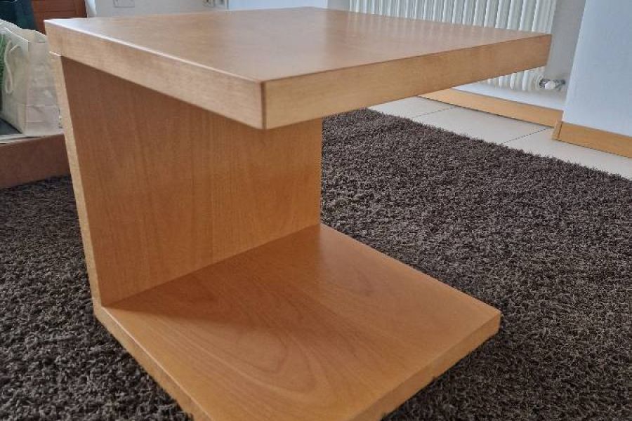 verkaufe kleines Beistelltischchen aus Holz - Bild 2