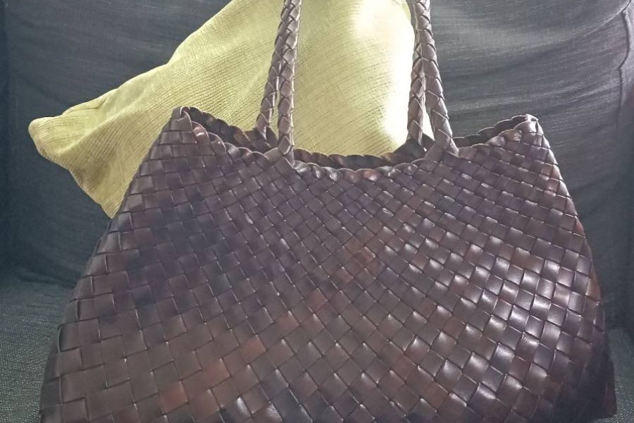 Lederhandtasche - Bild 1