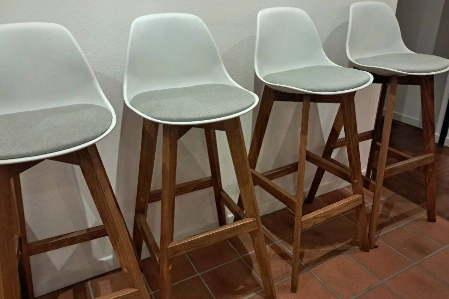 4 Barhocker - Bild 1