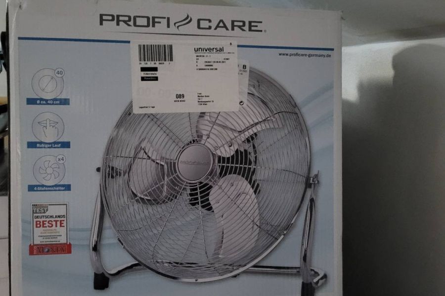 Windmaschinen, Bodenventilator - Bild 1