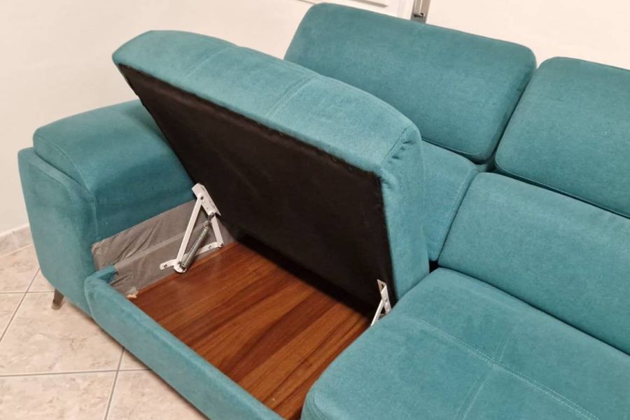 Sofa 3 sitzer ausziehbar - Bild 3