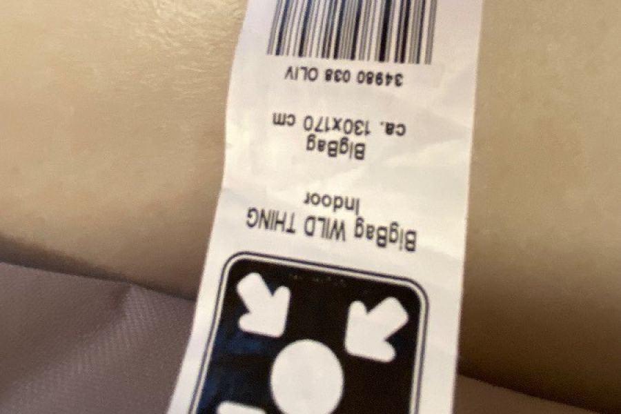 Sitzsack selten benutzt - Bild 1