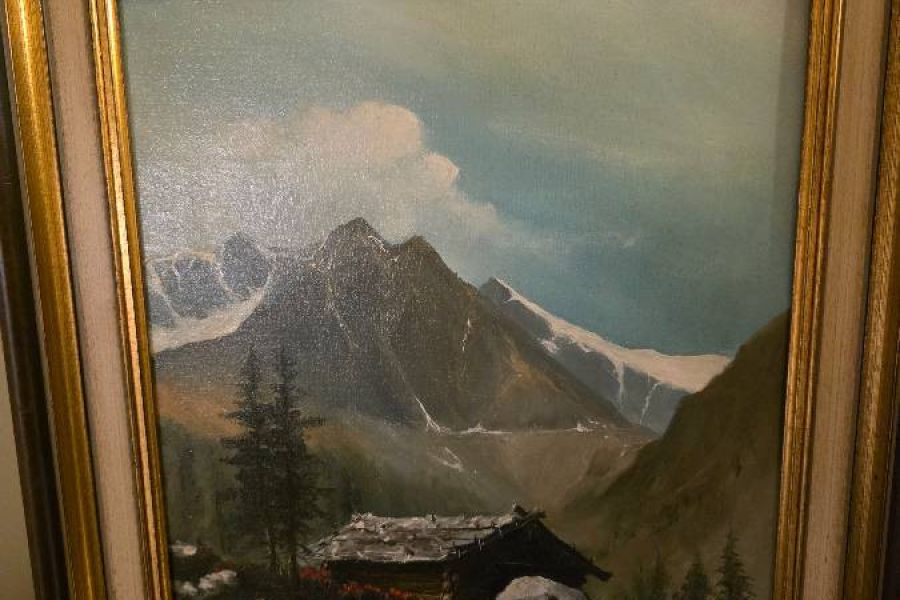 Ölbild Wendelin Gamper - Bild 1