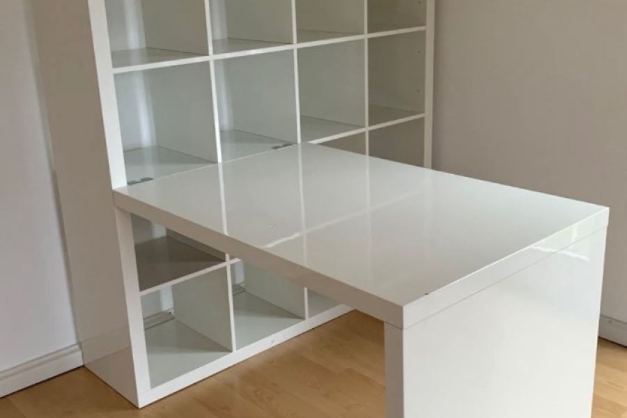 Schreibtisch Expedit weiß - Bild 1