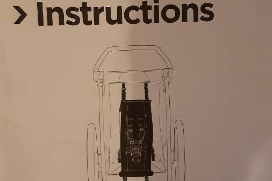 Hängematte für Thule Fahrradanhänger - Bild 2