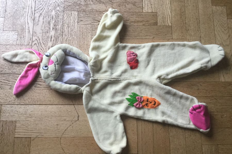 Babyhasekostüm praktisch und warm - Bild 1