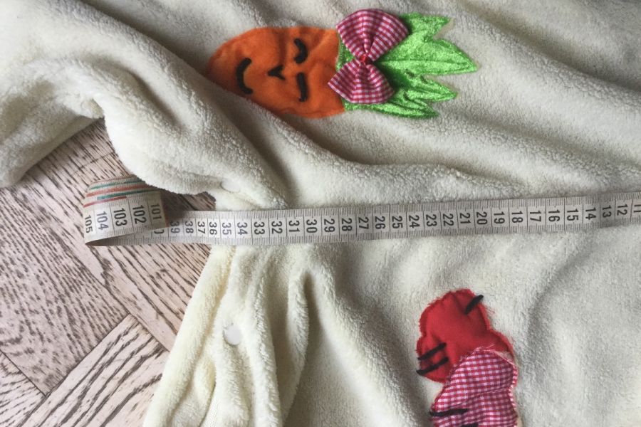 Babyhasekostüm praktisch und warm - Bild 2