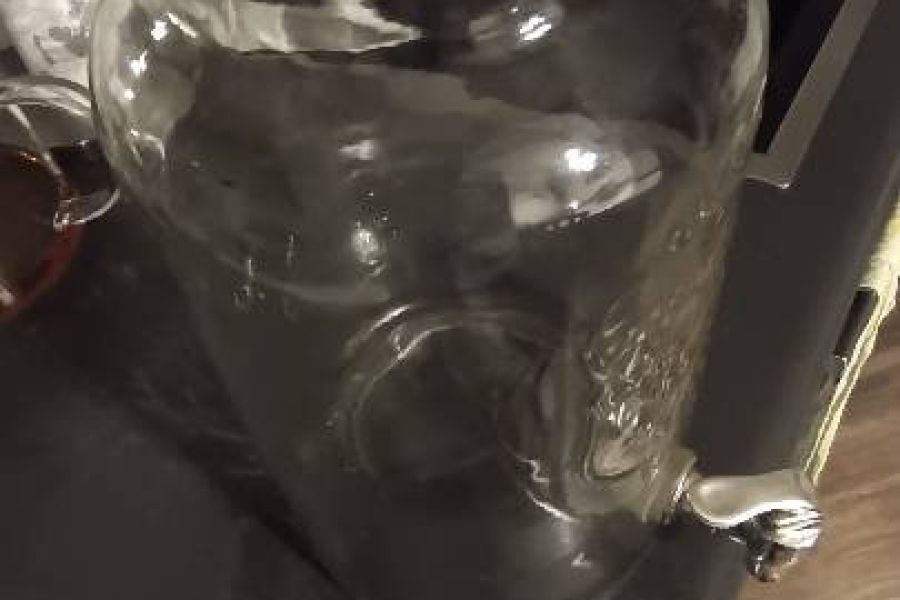 Großes Glas mit Spender - Bild 1