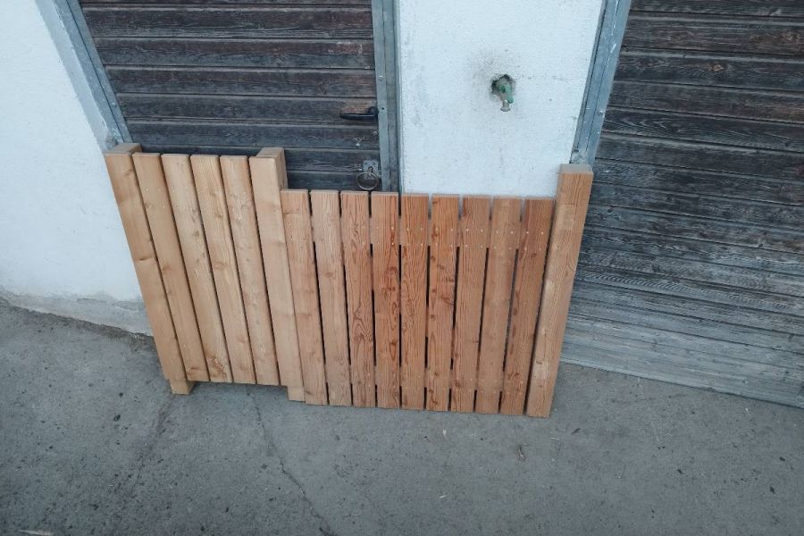 Neuen Garten Zaun - Bild 1