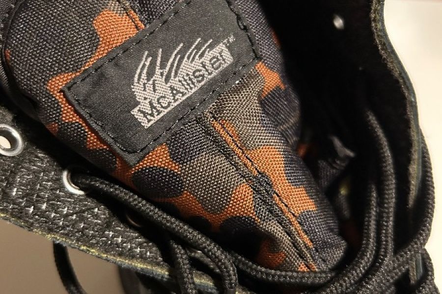 Stiefel schwarz u grün camouflage, zb für Softair battles - Bild 2