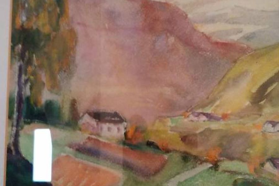Aquarell Mumelter - Bild 1