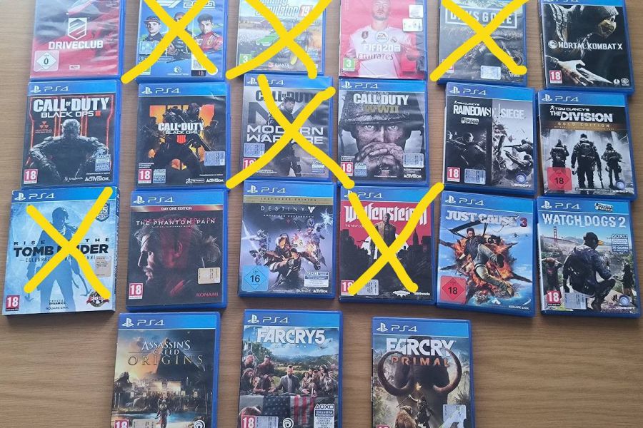 PS4 Spiele um 10€ pro Stück - Bild 1