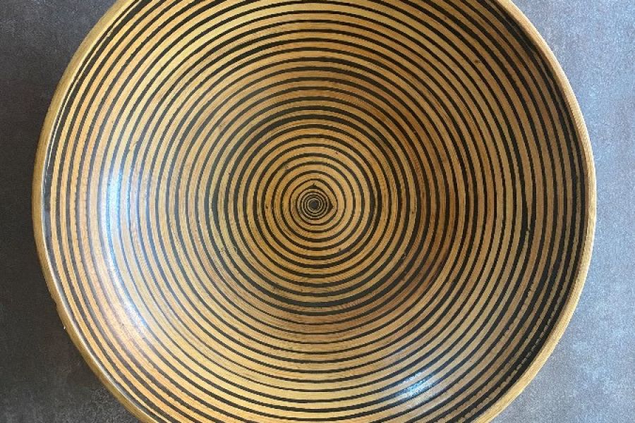 Dekoschale aus Holz - Bild 2