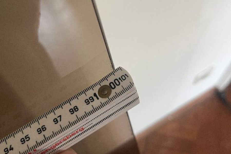 Glastür mit 213 cm Höhe und 100 cm Breite - Bild 4