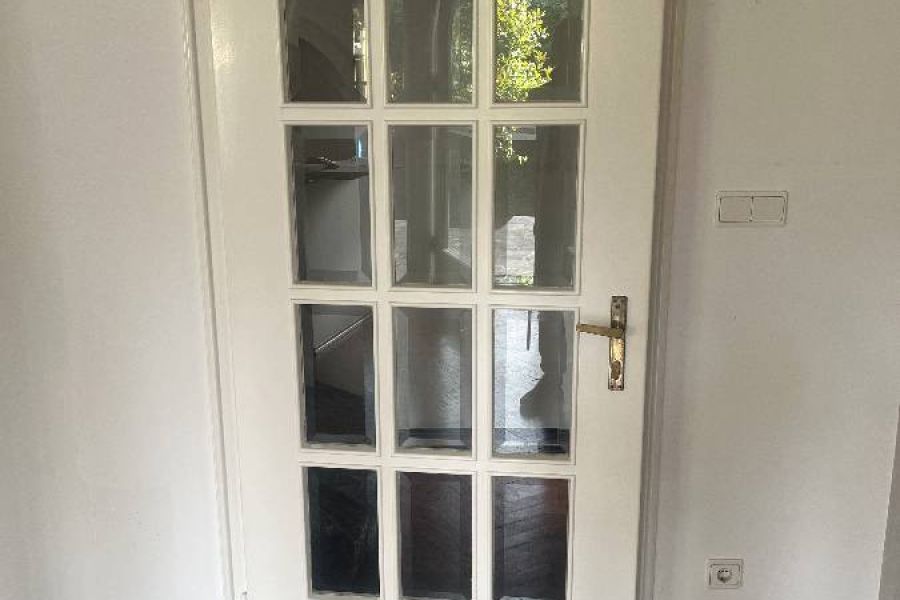 Zimmertür mit Kristallglas 3 Stück - Bild 1