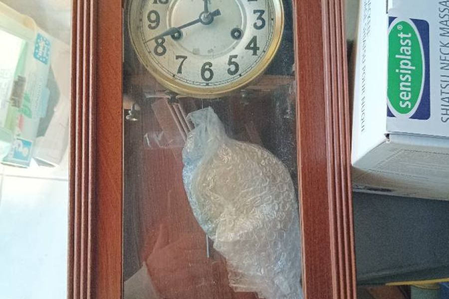 Antike Wand-Pendel-Uhr - Bild 2