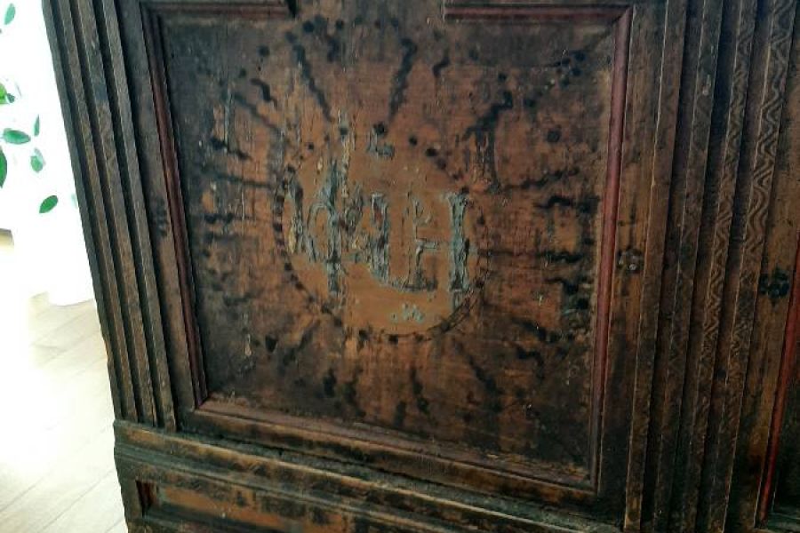 Truhe antik - Bild 2