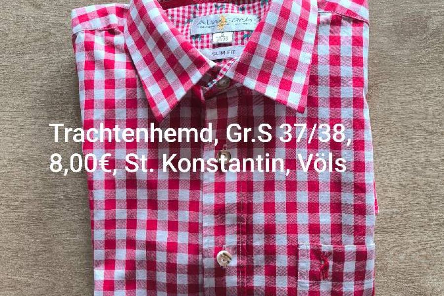 Trachtenhemd Almsach - Bild 1