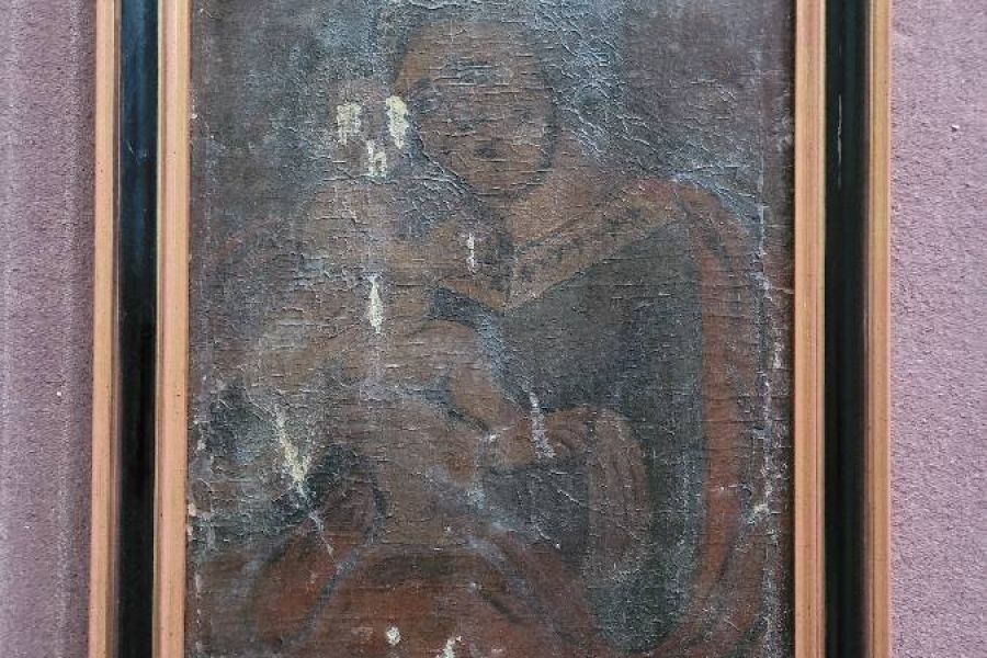 Alte Bilder, Stühle , Komodenschrank - Bild 2