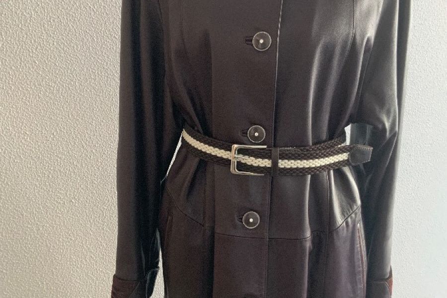 Ledermantel Damen - Bild 3