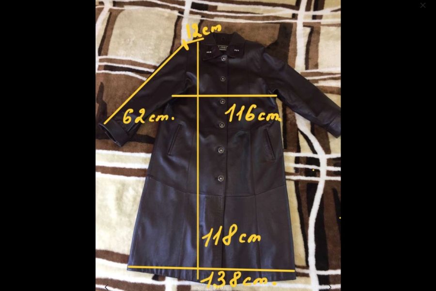 Ledermantel Damen - Bild 5