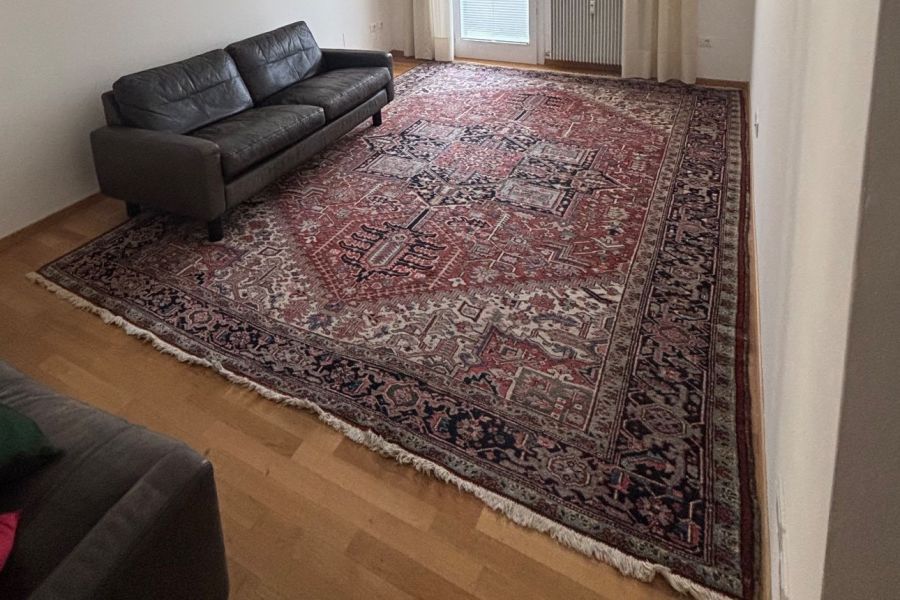 Großer handgeknüpfter Orientteppich 395 × 294 cm - Bild 1