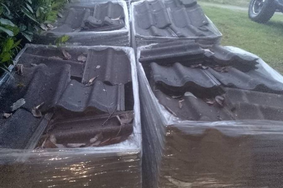 Dachziegel grau - Bild 2