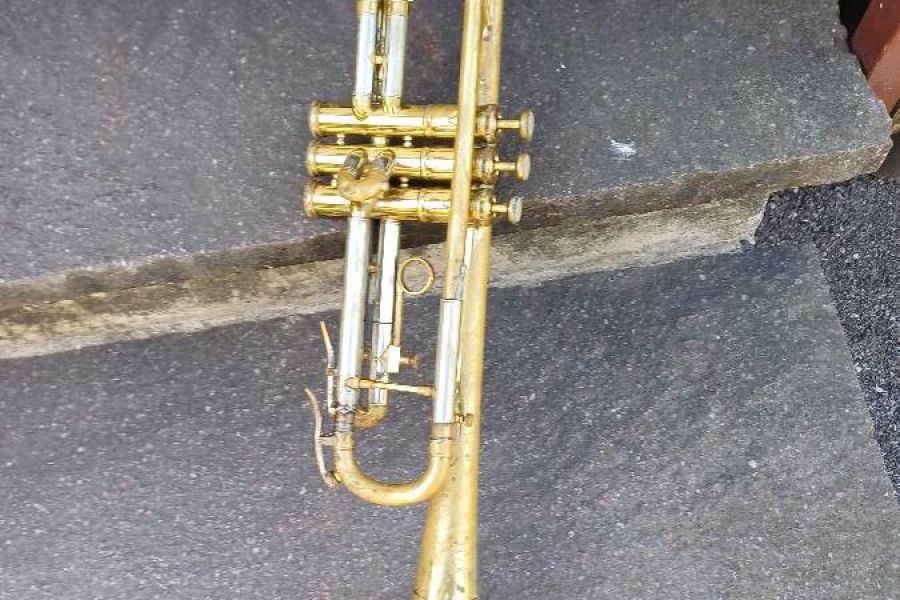 Alte antike Trompete - Bild 2