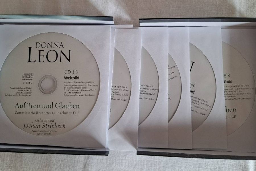 Hörbuch Donna Leon Com. Brunetti - Bild 3