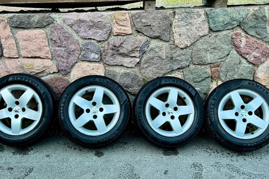 4 Original Felgen Peugeot 207 - Bild 1