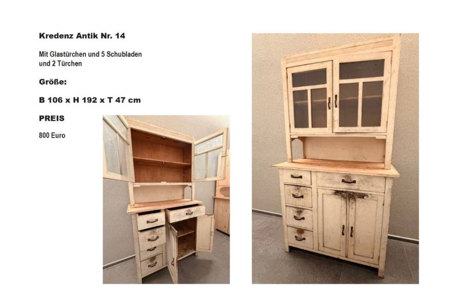 Kredenz Antik Nr. 14 - Bild 1