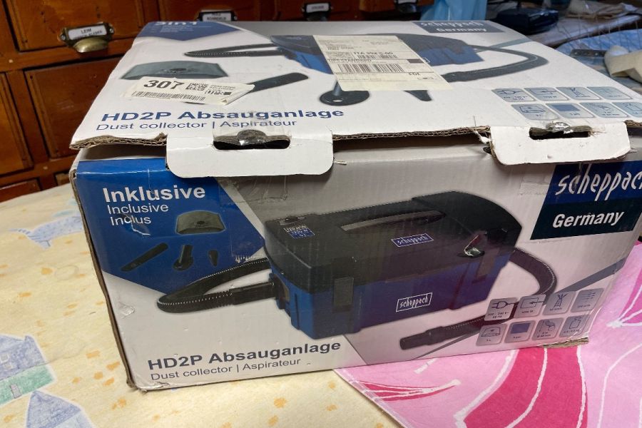 Tragbare Absaugankage Scheppach - Bild 2