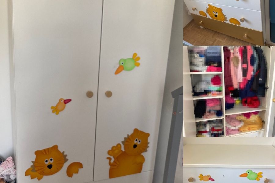 Kinderzimmer Schrank und Kommode - Bild 5