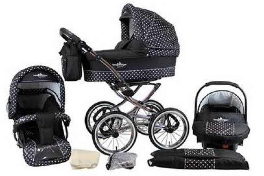 Bergsteiger Venedig Kinderwagen Komplettset 3in1 Top Zustand - Bild 1
