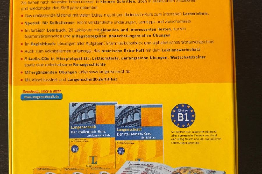 Langenscheidt Italienisch-Kurs zum Selbslernen, NEU! - Bild 2
