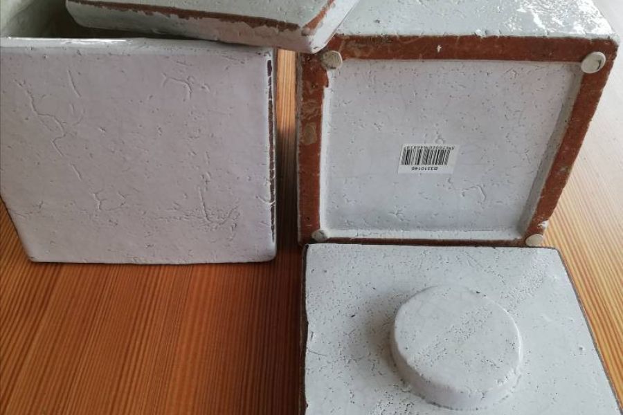 Tonbehälter handgefertigt - Bild 2