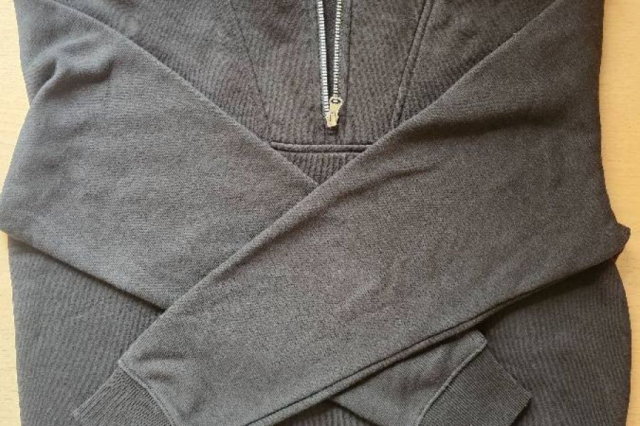 2x H&M Half-Zip Pullover Gr. M (weiß + schwarz) - Bild 2