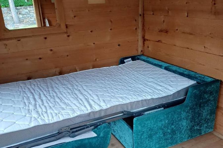 Couch aufklappbar als Schlafcouch zu verkaufen - Bild 3