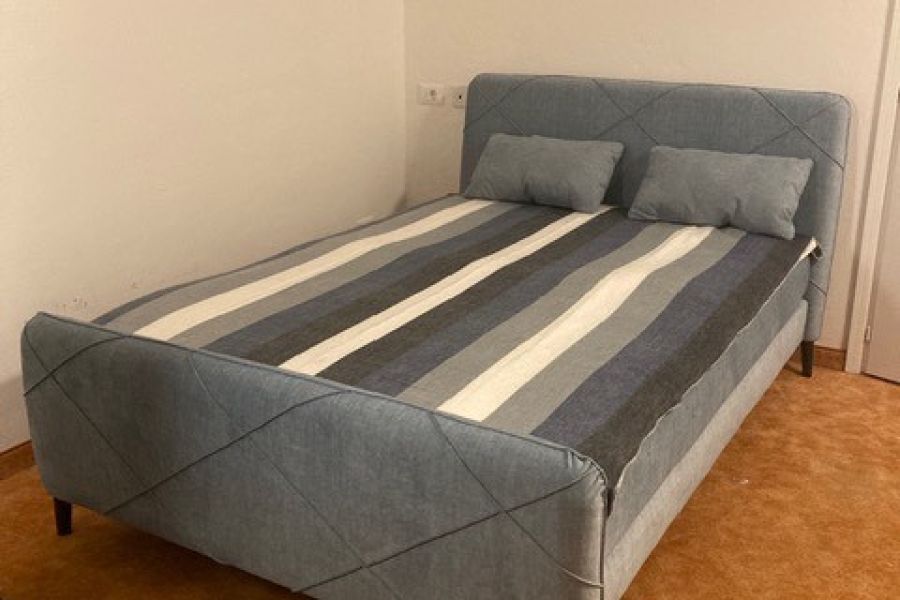 neuwertiges Boxspring Bett 140x200cm         500,-€ - Bild 3