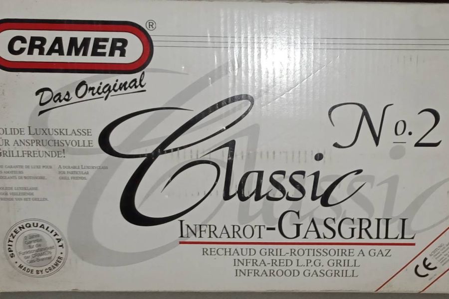 Cramer Koffergrill,zum Grillen oder Kochen mit  Gas. - Bild 1