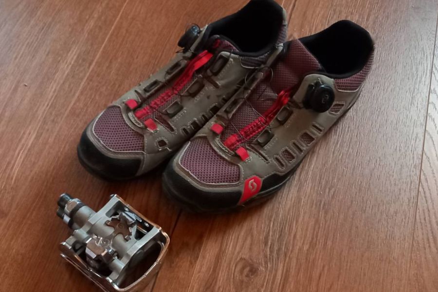 Damenfahrradschuhe SCOTT mit Klickpedale - Bild 1