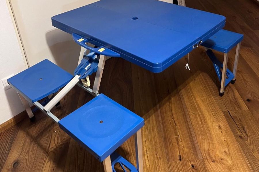 Camping Tisch mit Stühle - Bild 2