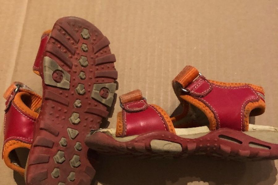 „Leone Kids“ Mädchen-Sandalen Gr.25 in beanspruchtem Zustand - Bild 1