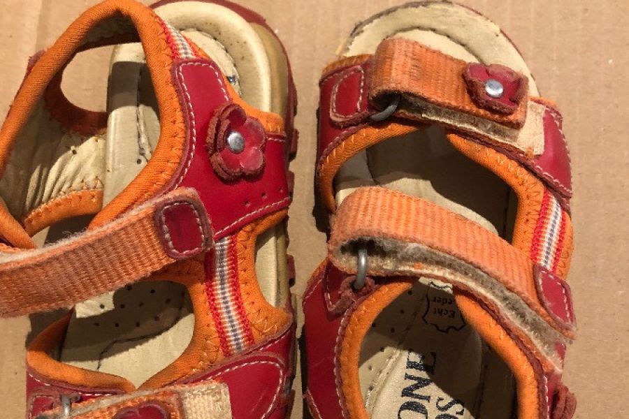 „Leone Kids“ Mädchen-Sandalen Gr.25 in beanspruchtem Zustand - Bild 2
