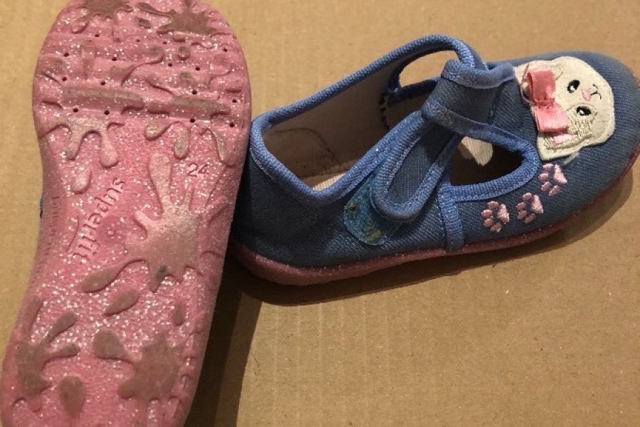 „Superfit“ Stoffschuhe Gr. 24 in Top Zustand - Bild 2