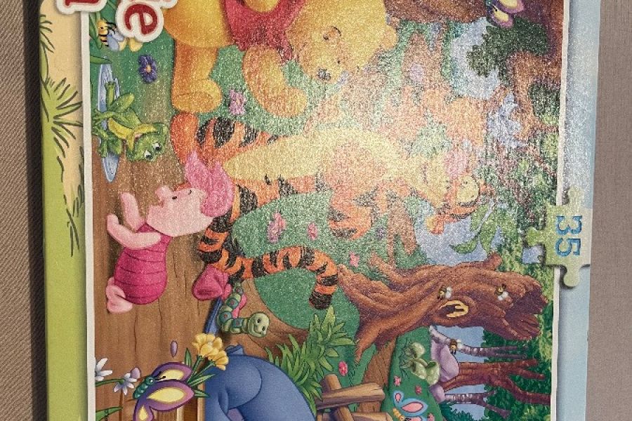 FX Schmid Puzzle „Winnie Pooh“ ab 4 Jahre 35 Teile vollständig Top Zus - Bild 1