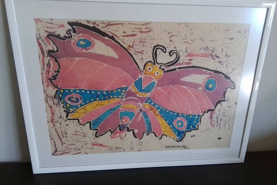 Aquarell Bild mit weißen Rahmen - Bild 3
