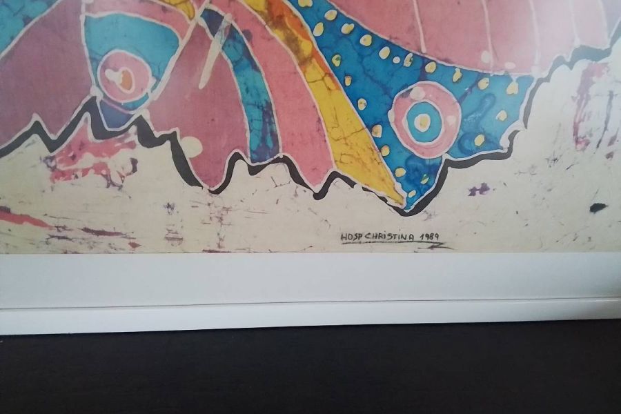 Aquarell Bild mit weißen Rahmen - Bild 4